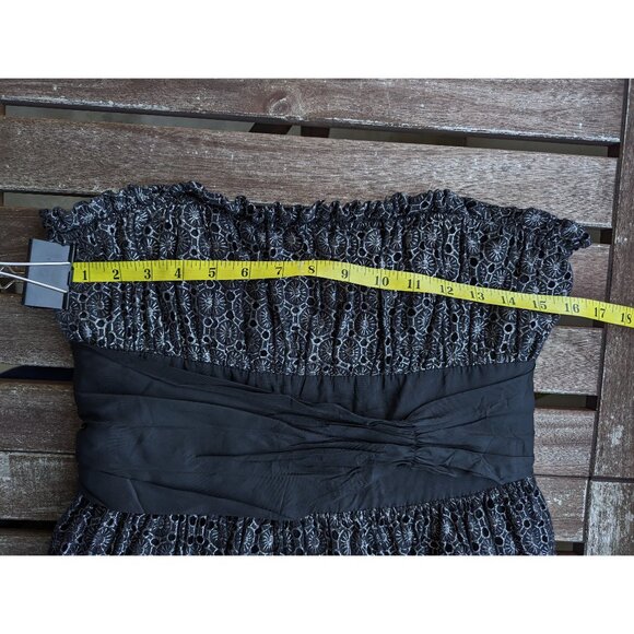 💜✨Vintage Betsey Johnson Black and Silver Lace Dress - Picture 14 of 15